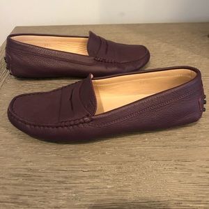 Tods Gommini Driving Moccasin in Purple